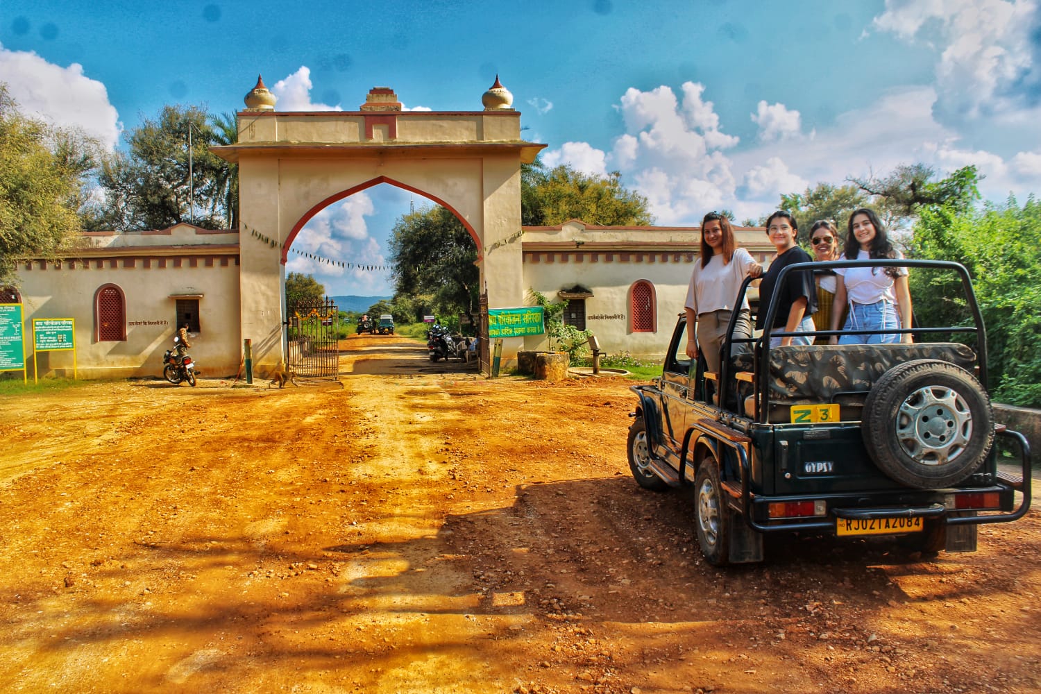 sariska safari page